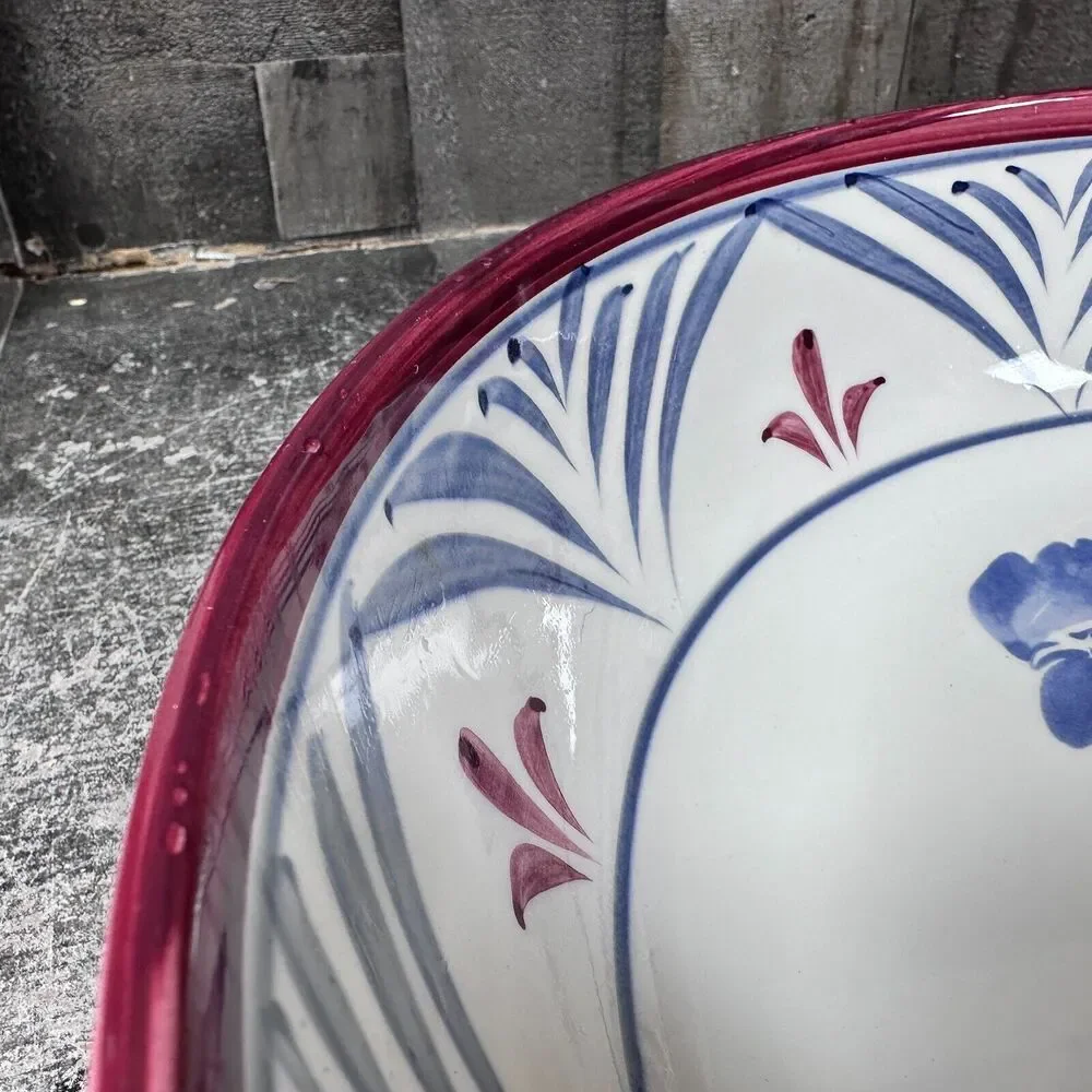 Williams Sonoma Country Rooster Pasta Serving Bowl‎ 12 1/2